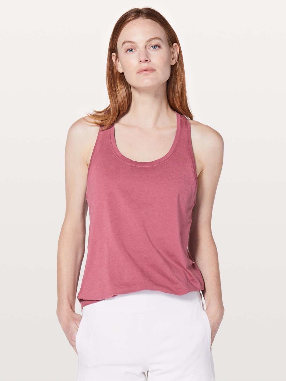 Lululemon Love Tank *Pleated - Moss Rose